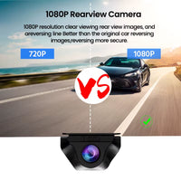 10 Inch Car DVR Car Touch Screen Video Recorder Dual 1080P Rearview Mirror Front and Rear HD Night Vision Camera Mirror
