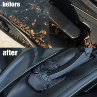 2Pcs Universal Car Windshield Wiper Dustproof Cover Debris Leaves Falling Protection Sleeve Windscreen Wiper Bottom Hole Cover