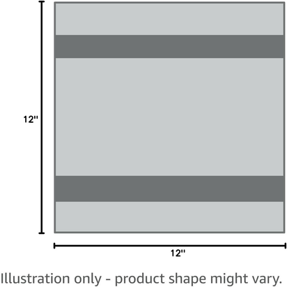 - All-Purpose Microfiber Terry Cleaning Towels - Commercial Grade, Highly Absorbent, Lint-Free, Streak-Free, Kitchens, Bathrooms, Offices, 300Gsm, 12In X 12In, Grey (12-Pack)